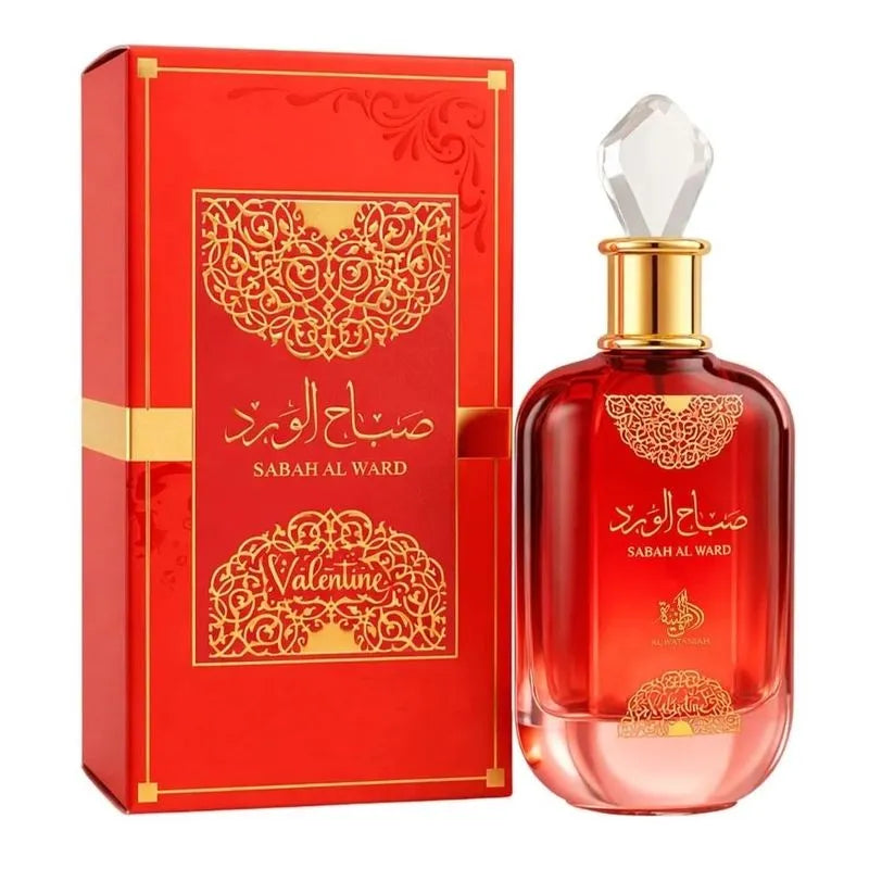 Al Wataniah Sabah Al Ward Valentine Edp 100Ml - Perfume Feminino