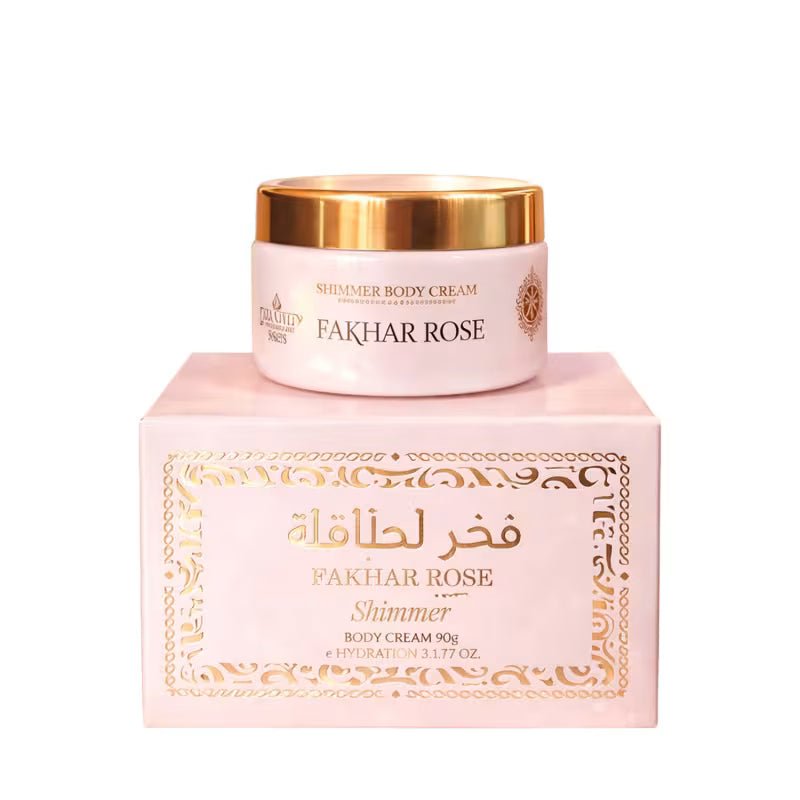 Pasta Hidratante Fakhar Rosê Shimmer - Isabelle La Belle 200g