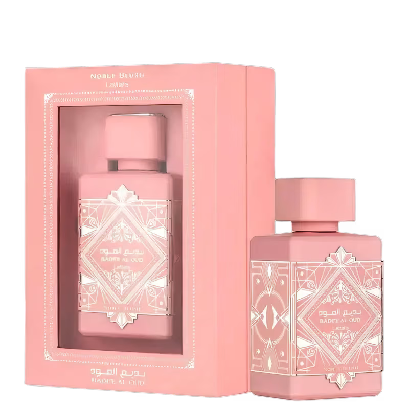 Bade’e Al Oud Noble Blush Lattafa Perfumes Eau de Parfum - Perfume Feminino 100ml