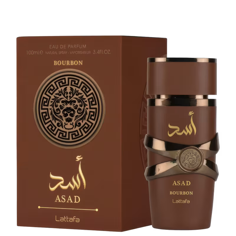 Asad Bourbon Lattafa Eau de Parfum - Perfume Masculino 100ml