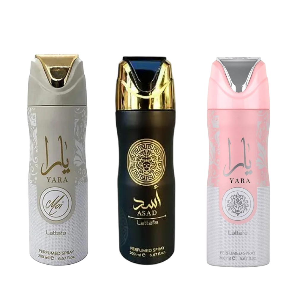 Kit Desodorante Corporal - Yara Moi  + Asad + Yara 200ml