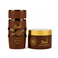 Kit Presente - Asad Bourbon Lattafa 100ml + Pasta Hidratante 200g